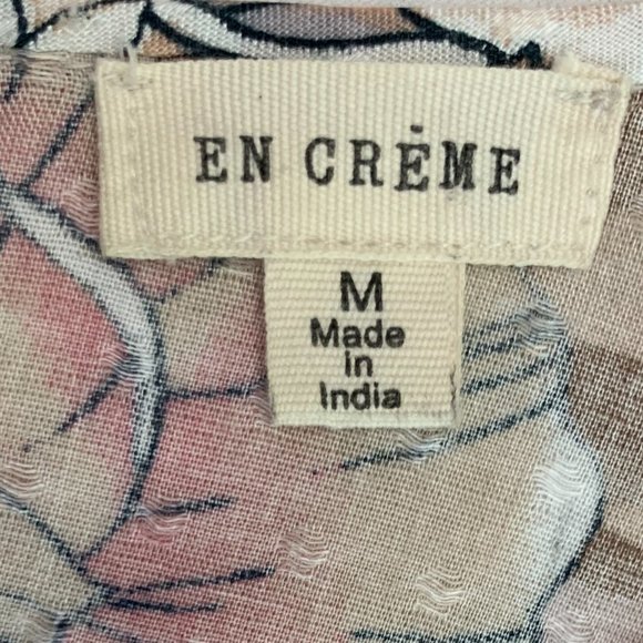 Wrap Shirt ~ Soft‎ Floral - Picture 4 of 6